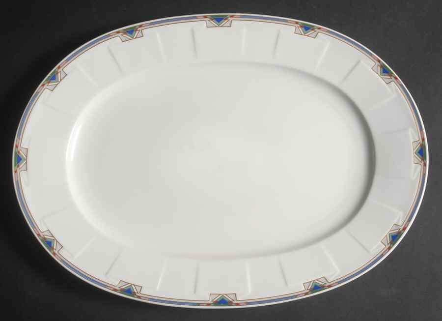 Park Avenue 15" Oval Serving Platter by Villeroy & Boch-1