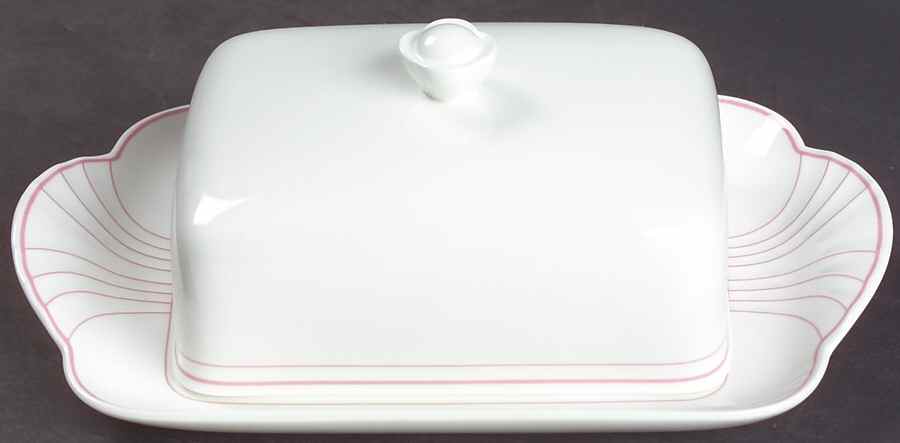 Palatino (Scalloped Edge) Square Covered Butter by Villeroy & Boch-1