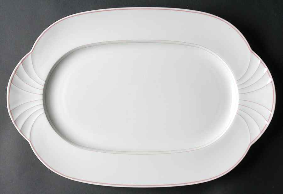 Palatino (Scalloped Edge) 15" Oval Serving Platter by Villeroy & Boch-1