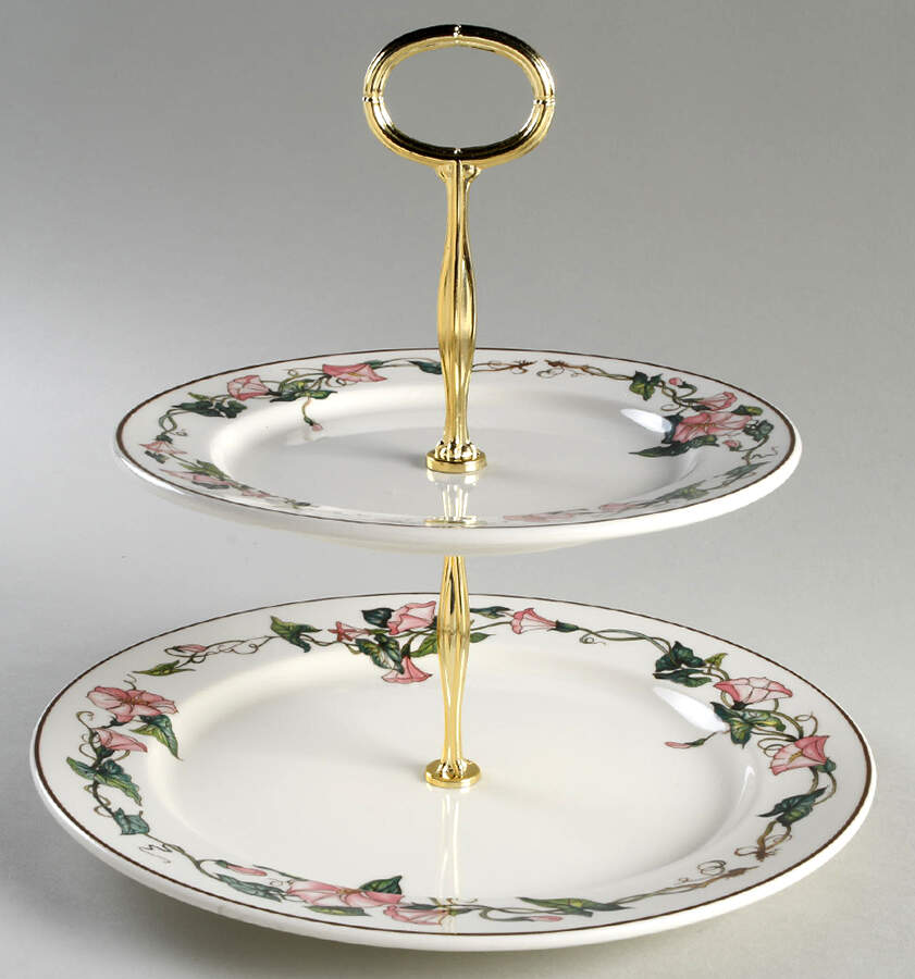 Palermo 6 5/8"-10"  2 Tiered Serving Tray (Dp, Sp) HC by Villeroy & Boch-1