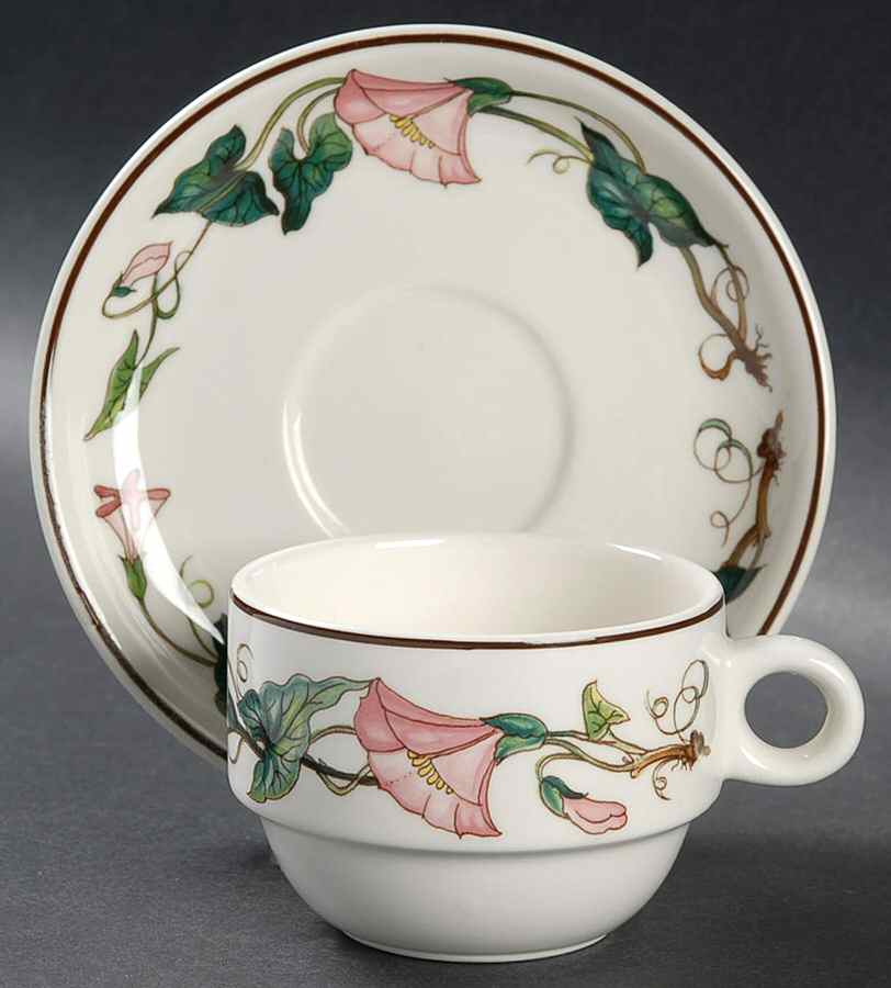 Palermo Flat Demitasse Cup & Saucer Set by Villeroy & Boch-1