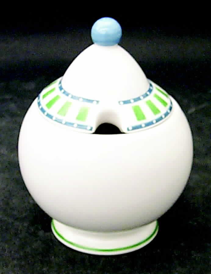 Party Look Sugar Bowl & Lid by Villeroy & Boch-1
