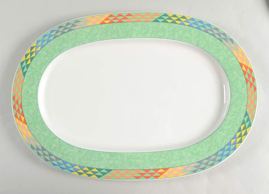 Pamplona 16" Oval Serving Platter by Villeroy & Boch-1
