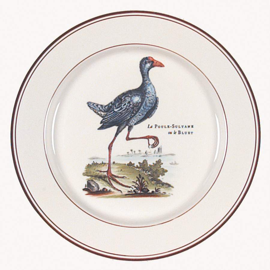 Paradiso (Brown Trim & Band) Salad Plate by Villeroy & Boch-1