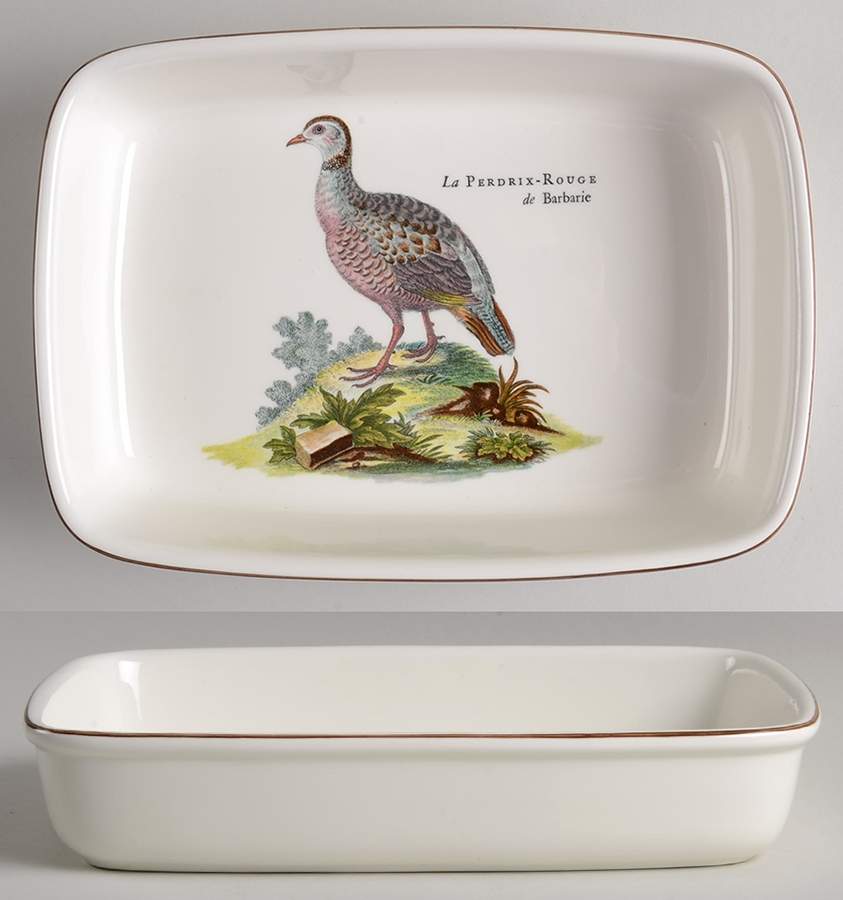 Paradiso (Brown Trim & Band) 9" Rectangular Baker by Villeroy & Boch-1