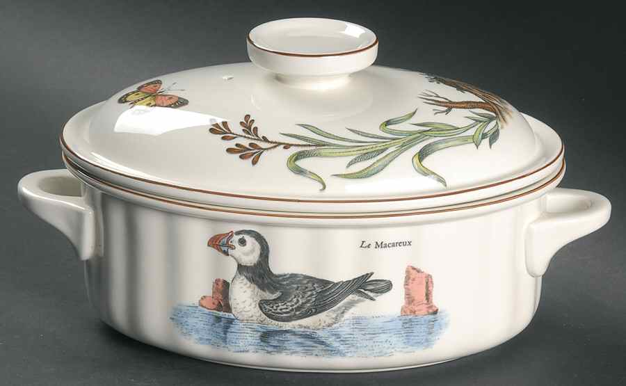 Paradiso (Brown Trim & Band) 1.25 Quart Oval Covered Casserole by Villeroy & Boch-1