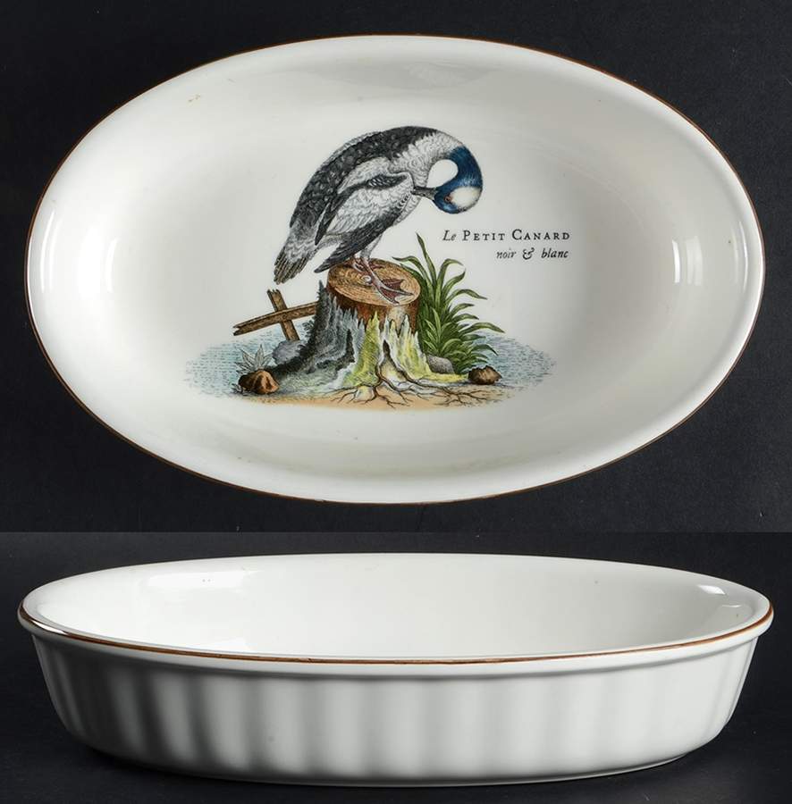 Paradiso (Brown Trim & Band) 10" Oval Baker by Villeroy & Boch-1