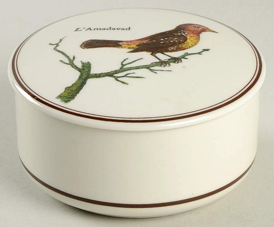Paradiso (Brown Trim & Band) Small Candy Box by Villeroy & Boch-1