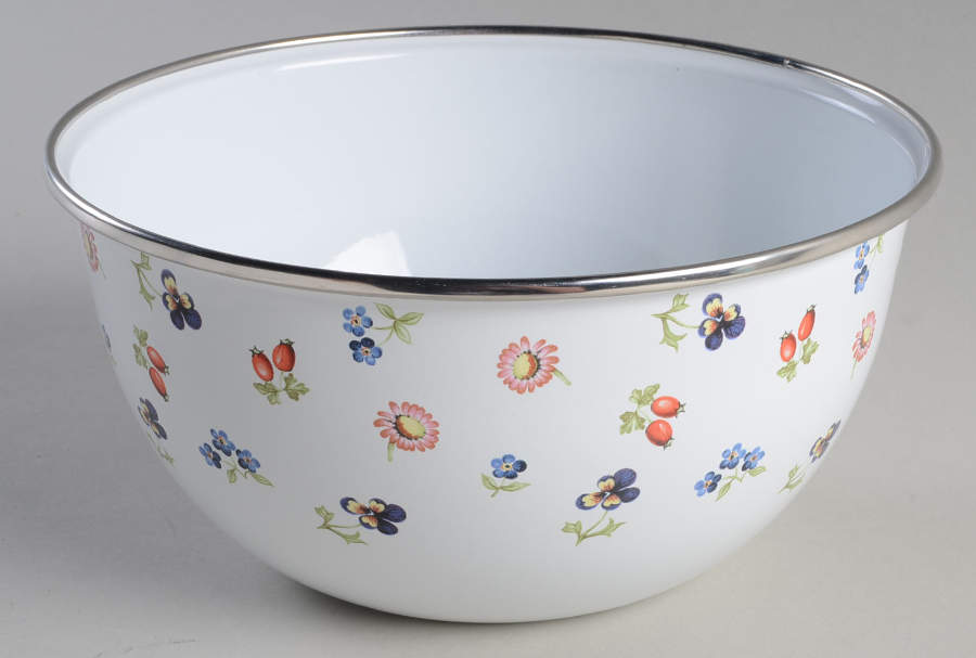 Petite Fleur 6" Metal Mixing Bowl by Villeroy & Boch-1