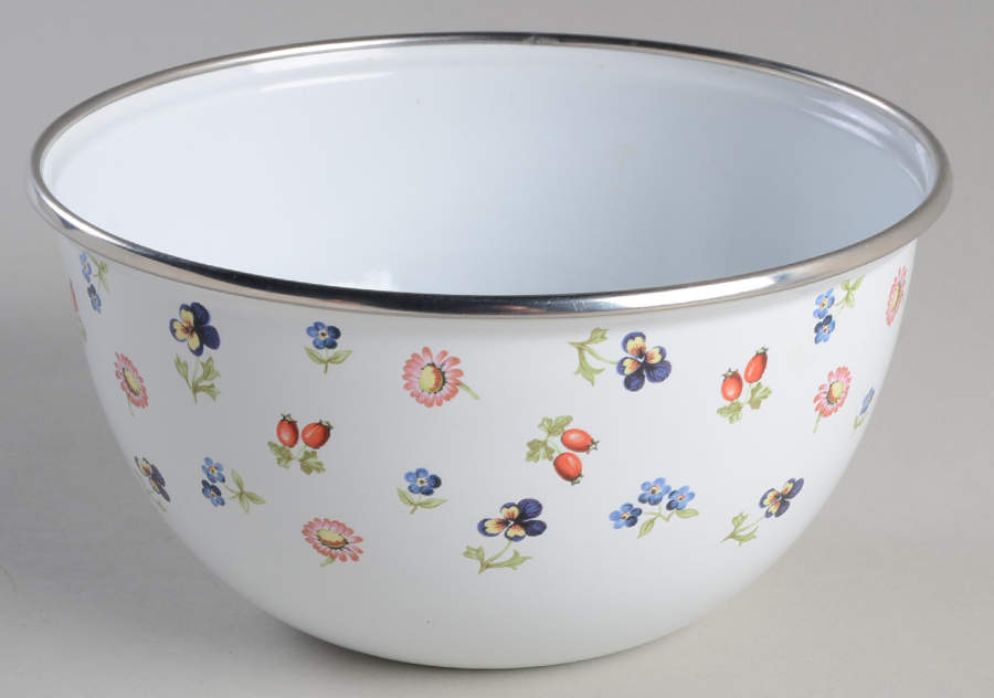 Petite Fleur 6" Metal Mixing Bowl by Villeroy & Boch-1