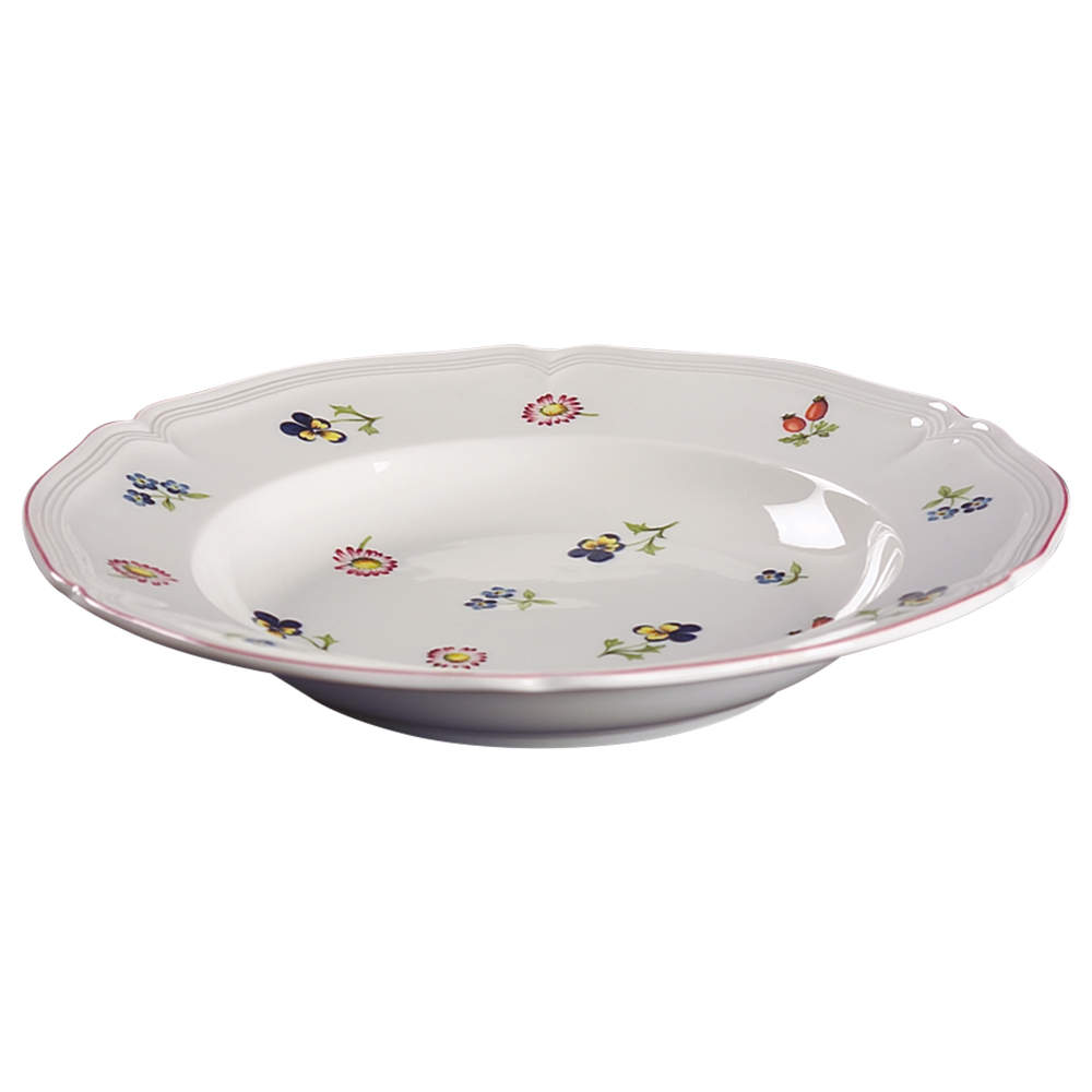 Petite Fleur Large Rim Soup Bowl by Villeroy & Boch-1