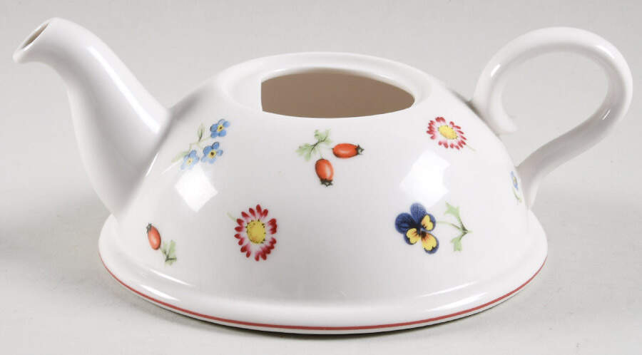Petite Fleur Individual Teapot with Cup Teapot No Lid by Villeroy & Boch-1