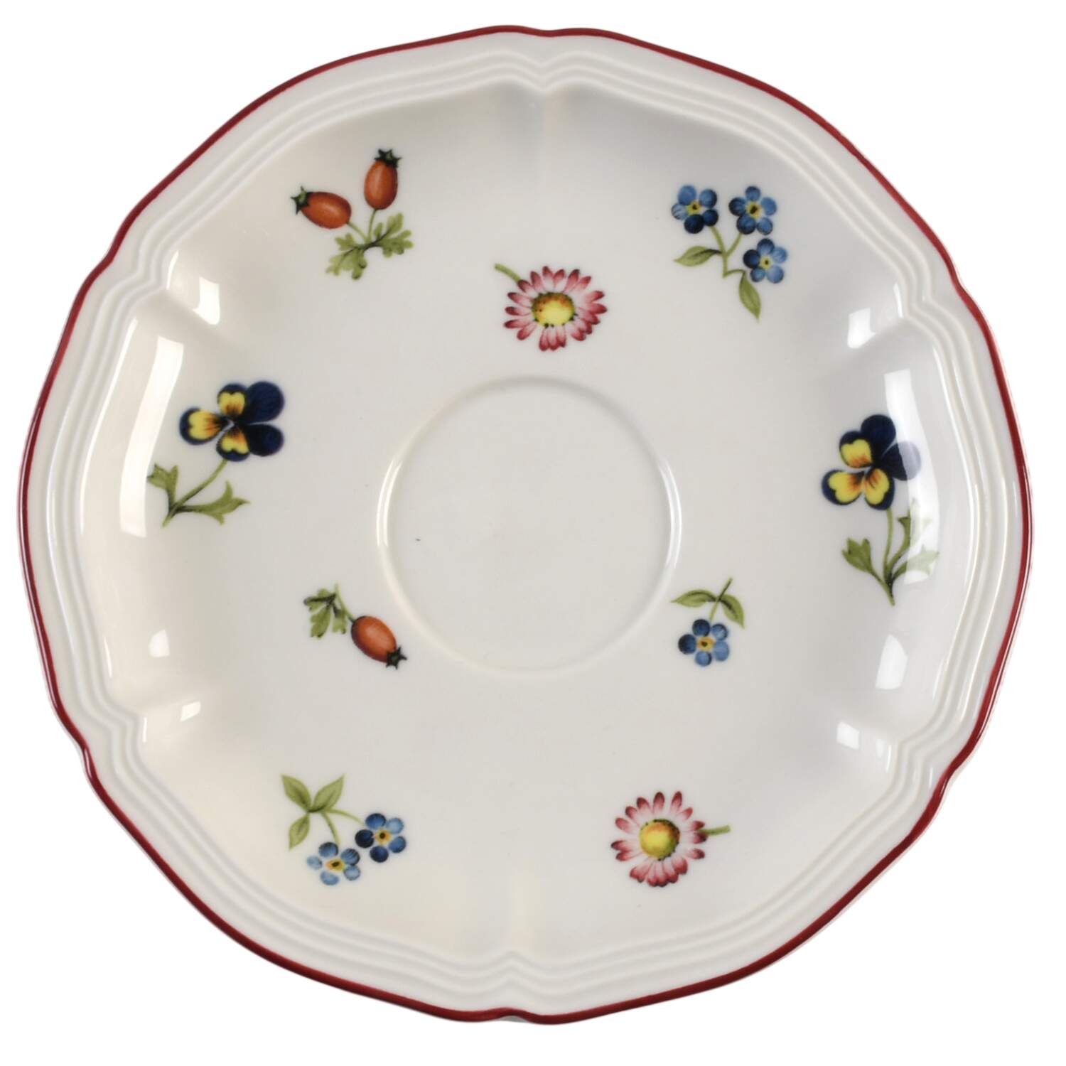 Petite Fleur Saucer for Flat Cup by Villeroy & Boch-1