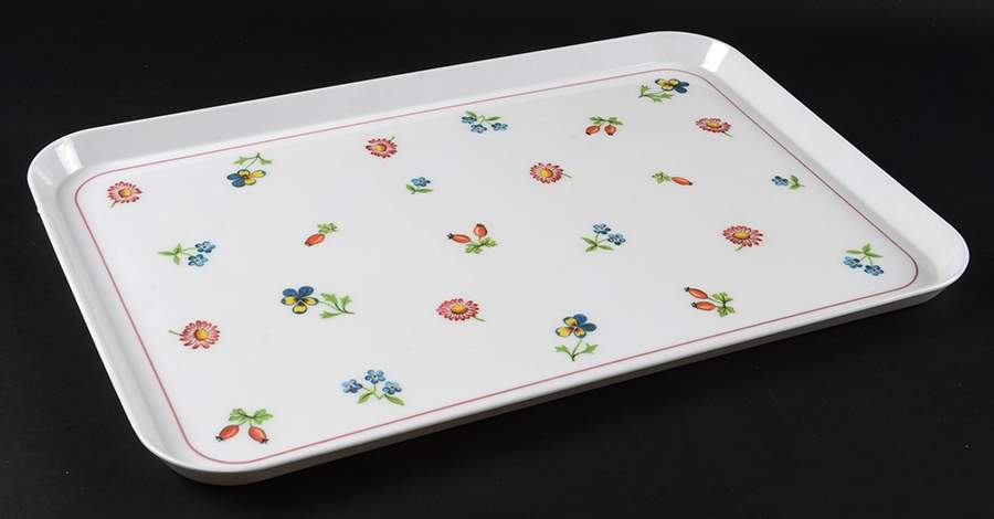 Petite Fleur 17" Rectangular Melamine Tray by Villeroy & Boch-1