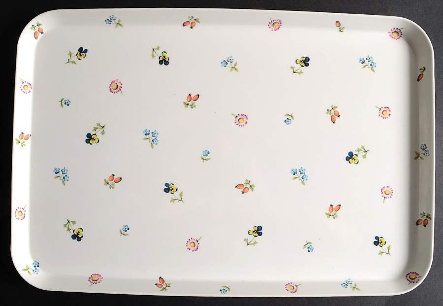 Petite Fleur 17" Rectangular Melamine Tray by Villeroy & Boch-1
