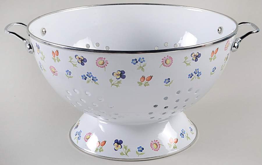 Petite Fleur 5 Quart Metal Colander by Villeroy & Boch-1