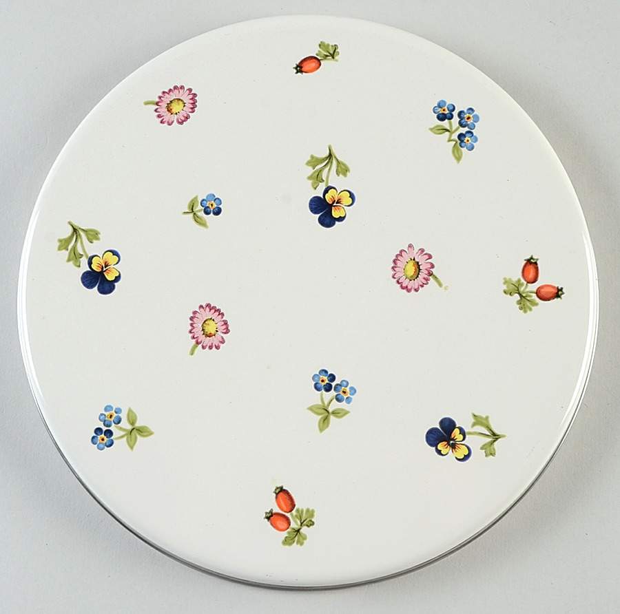 Petite Fleur 8" Steel Individual Stove Cover by Villeroy & Boch-1