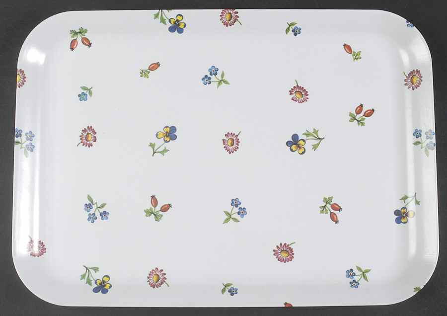 Petite Fleur Plastic Serving Tray 17" by Villeroy & Boch-1