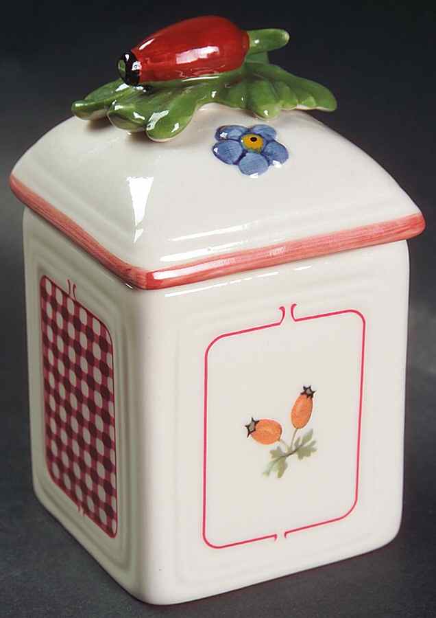 Petite Fleur Jam/Jelly & Lid by Villeroy & Boch-1
