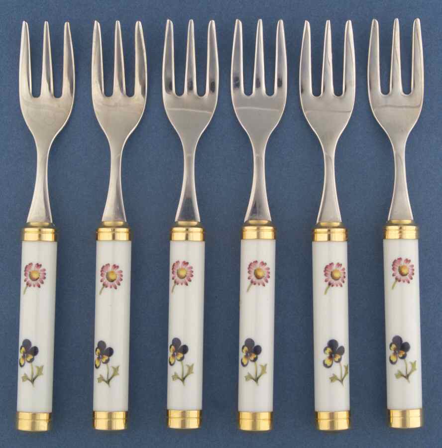 Petite Fleur Dessert Fork - Set of 6 Boxed by Villeroy & Boch-1
