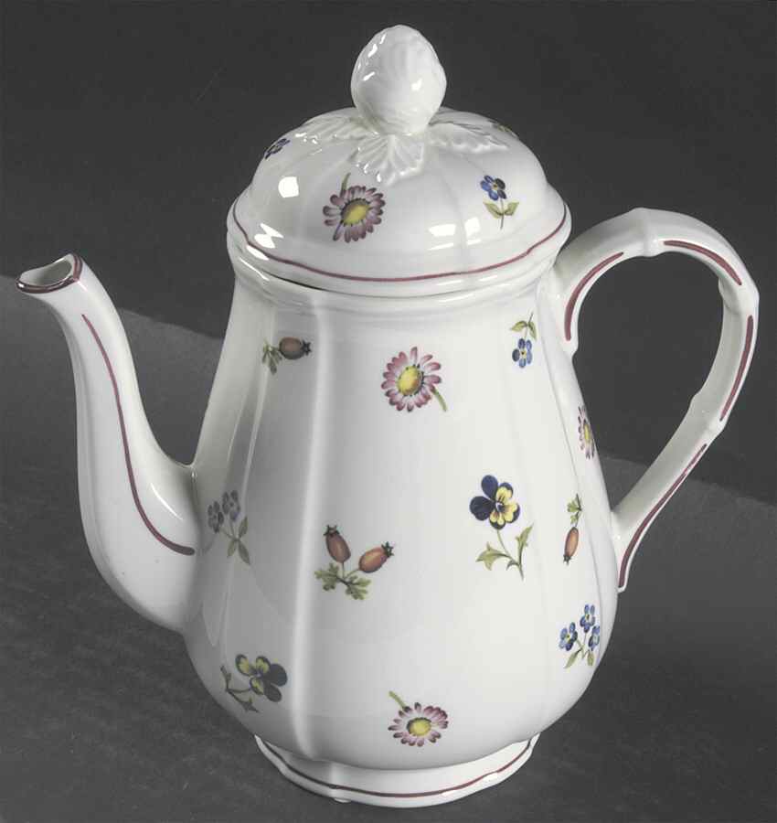 Petite Fleur Mini Coffee Pot & Lid by Villeroy & Boch-1