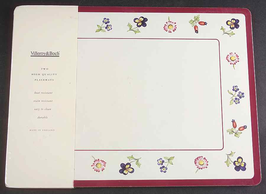 Petite Fleur Corkboard Placemat - Set of 2 by Villeroy & Boch-1