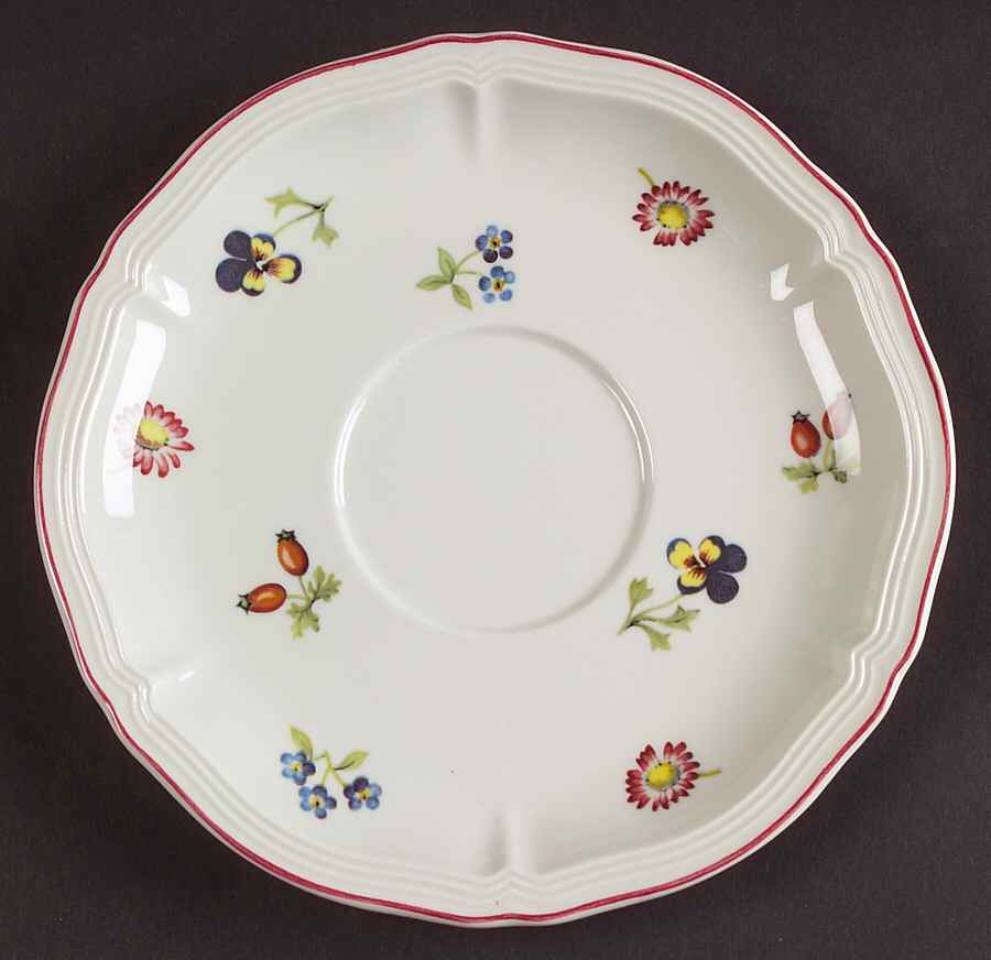 Petite Fleur Breakfast/Cream Soup Saucer for CSSBRL by Villeroy & Boch-1