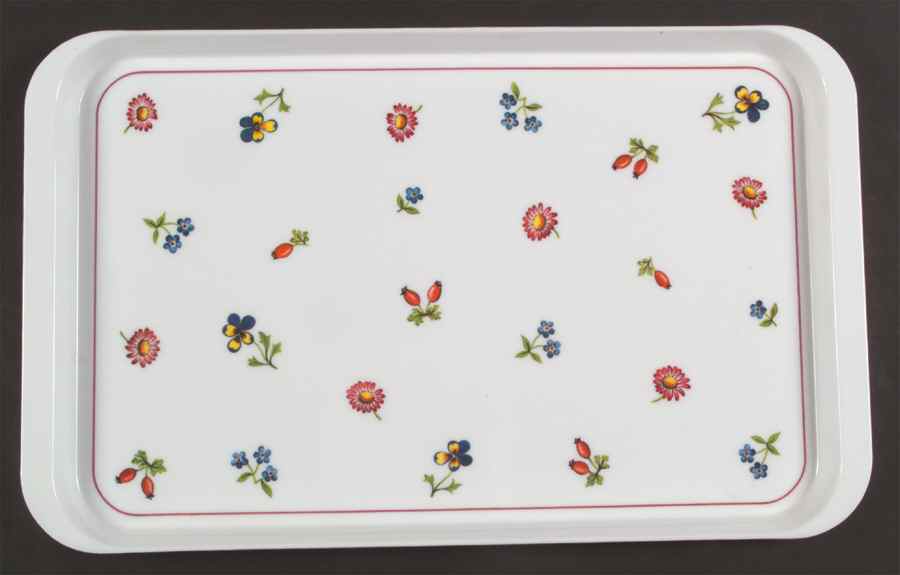 Petite Fleur 18" Plastic Serving Tray by Villeroy & Boch-1