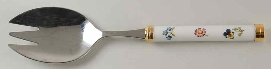 Petite Fleur Salad Serving Fork with Stainless Prongs by Villeroy & Boch-1