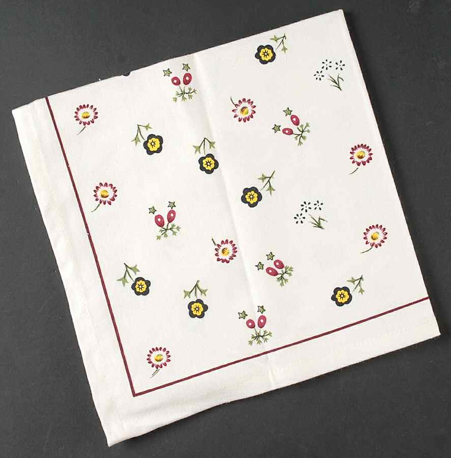 Petite Fleur Cloth Napkin by Villeroy & Boch-1