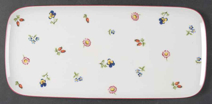 Petite Fleur Large Sandwich Tray by Villeroy & Boch-1