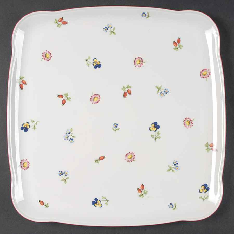 Petite Fleur 11" Square Serving Platter by Villeroy & Boch-1