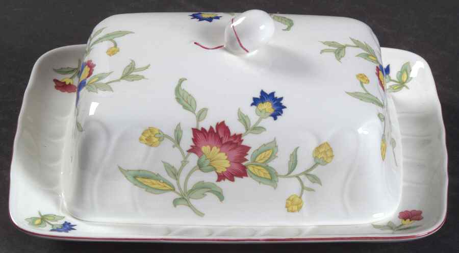 Persia (Scalloped) Rectangular Covered Butter by Villeroy & Boch-1