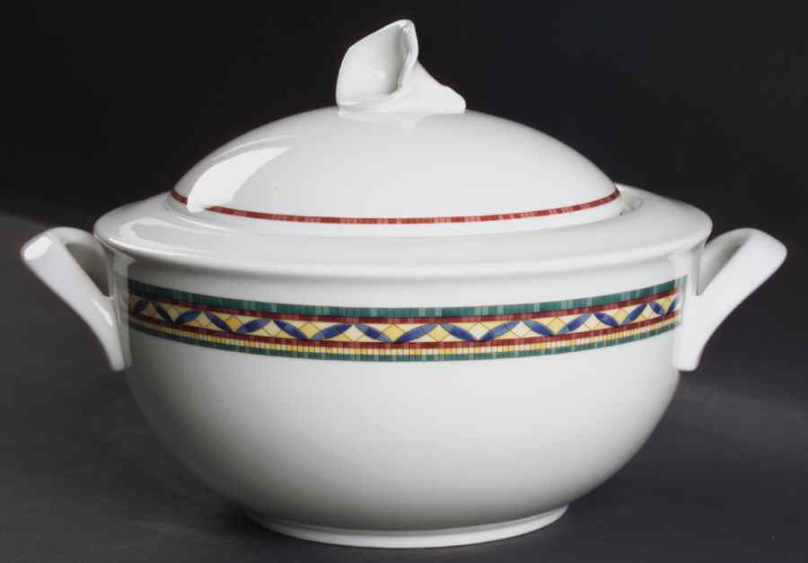 Pergamon Round Covered Vegetable by Villeroy & Boch-1