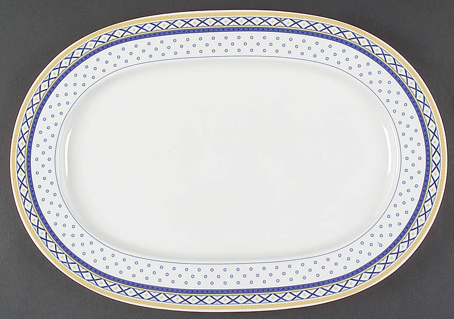 Perpignan 13" Oval Serving Platter by Villeroy & Boch-1
