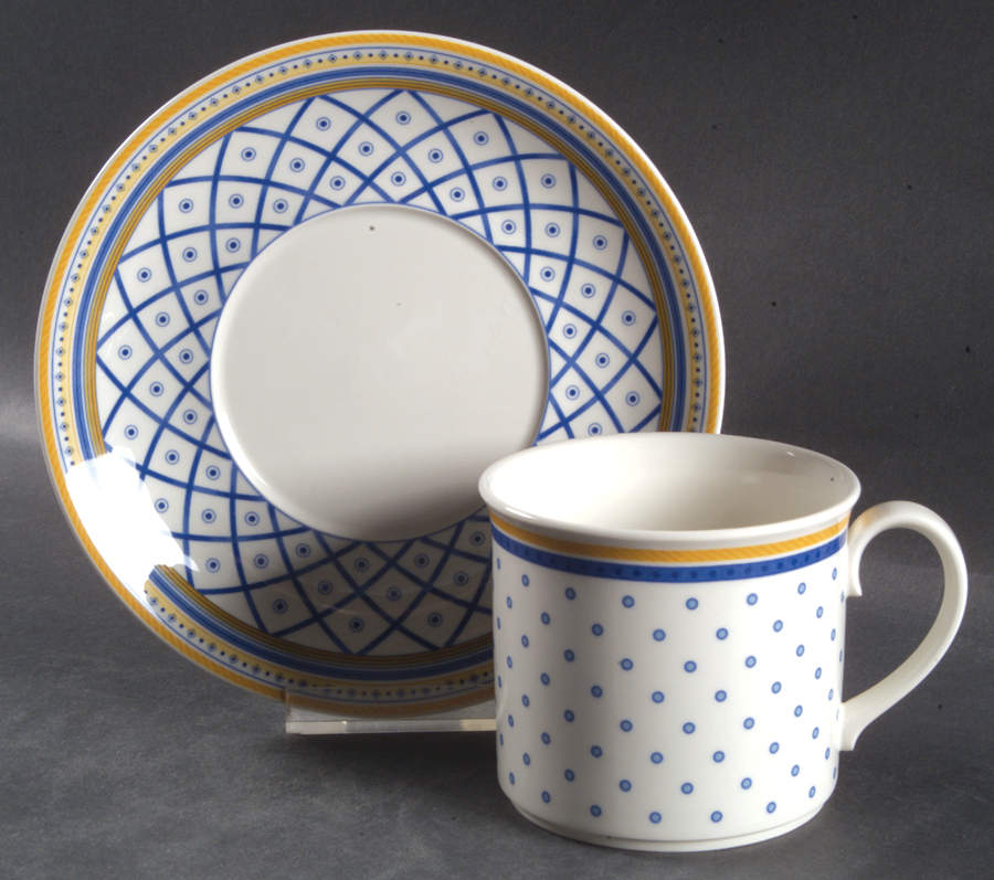Perpignan Breakfast Cup & Cream Soup Saucer Set by Villeroy & Boch-1