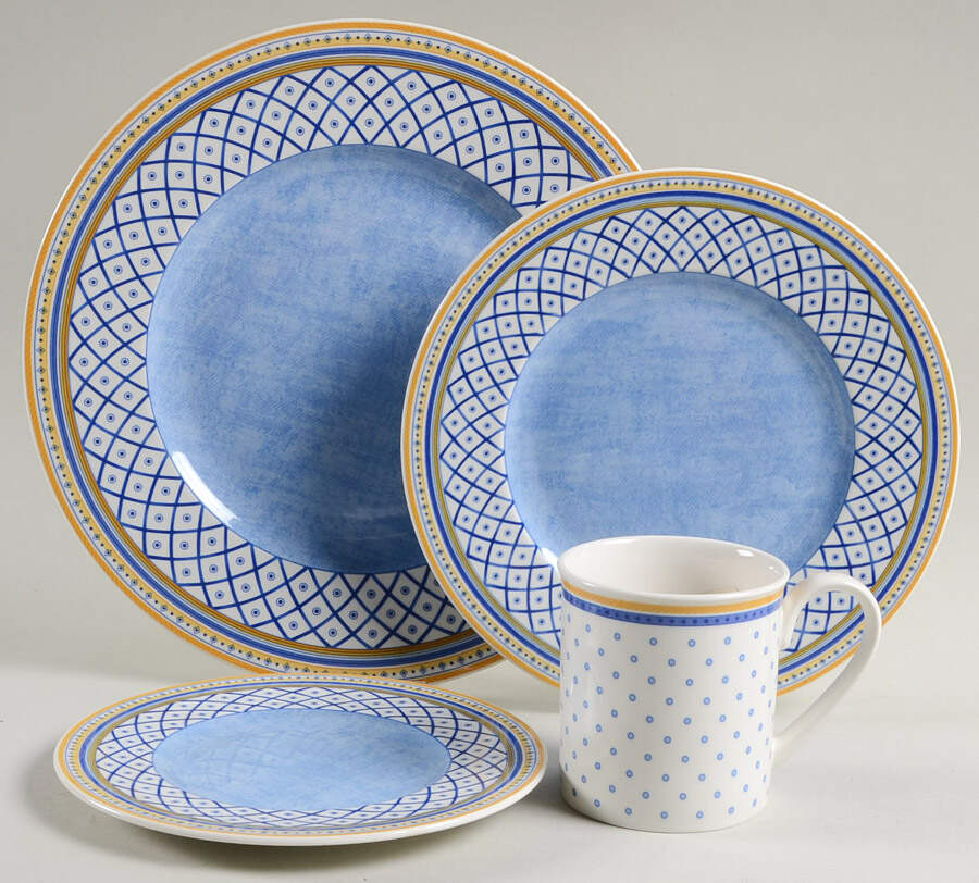 Perpignan 4 Piece Place Setting by Villeroy & Boch-1