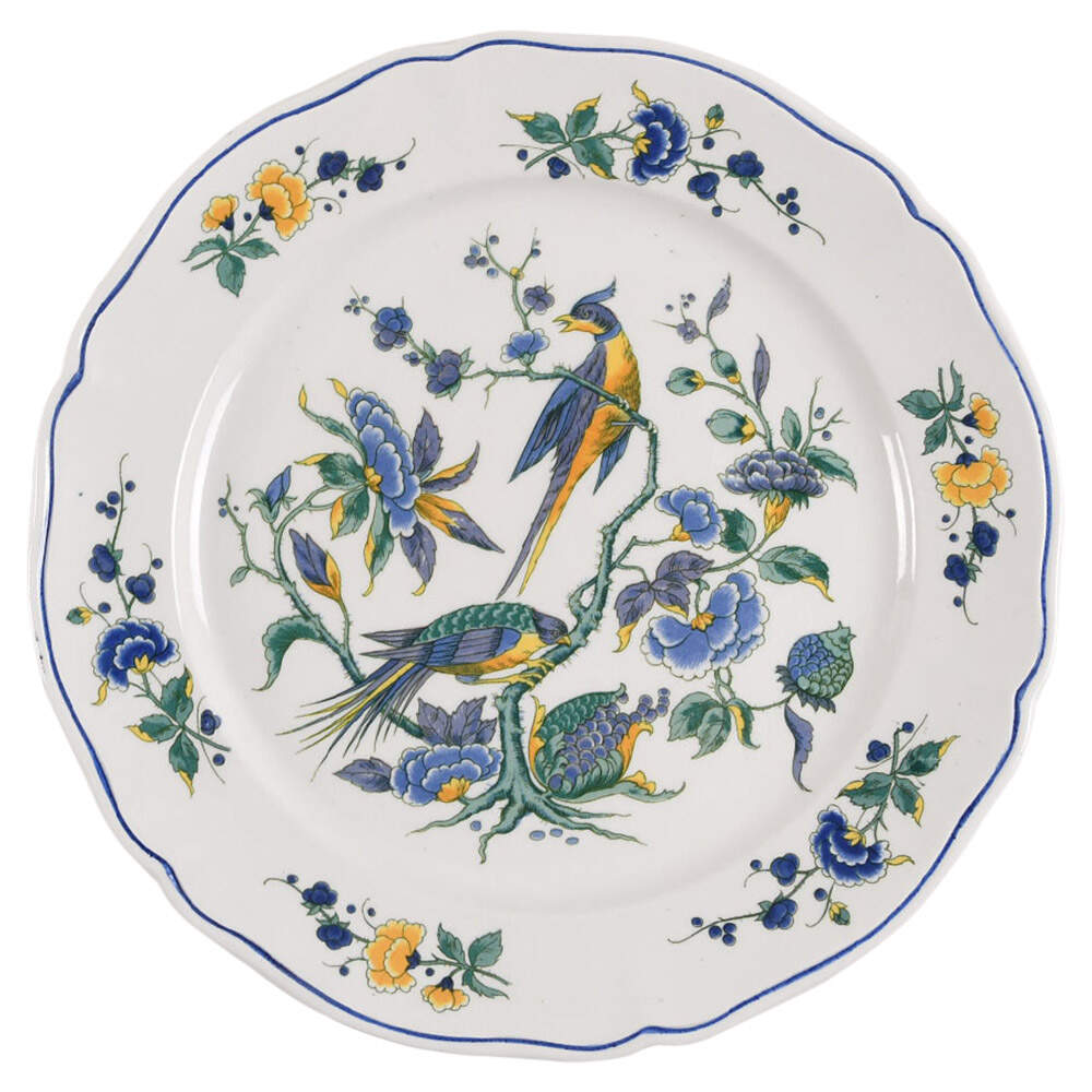 Phoenix Blau (No Paneled Rim) Dinner Plate by Villeroy & Boch-1