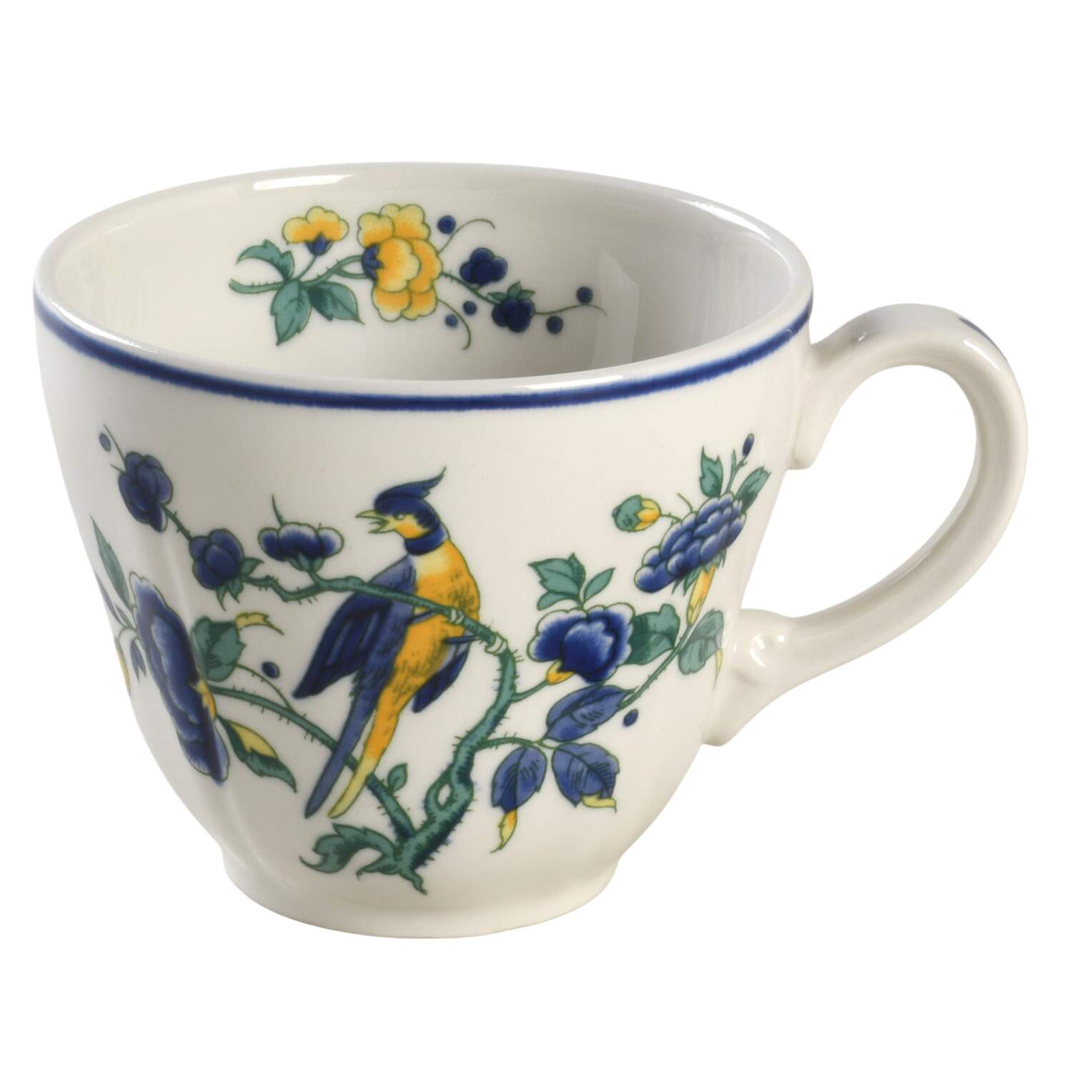 Phoenix Blau (No Paneled Rim) Flat Cup by Villeroy & Boch-1
