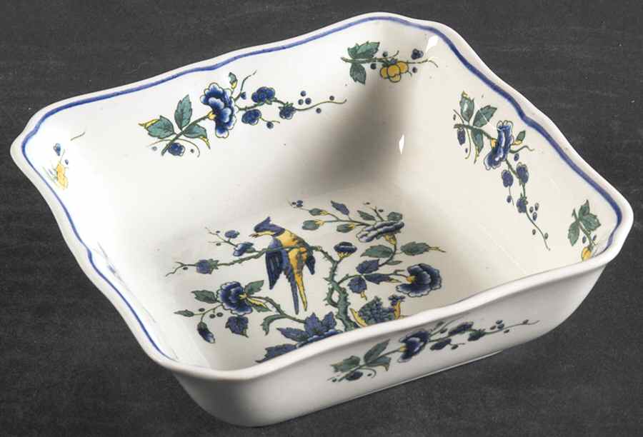 Phoenix Blau (No Paneled Rim) Nut Dish by Villeroy & Boch-1