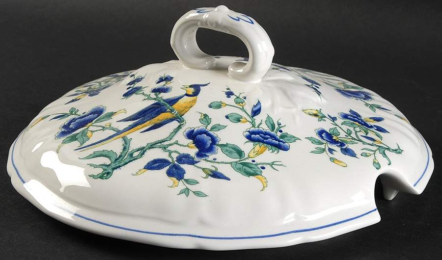 Phoenix Blau (No Paneled Rim) Lid for Tureen by Villeroy & Boch-1