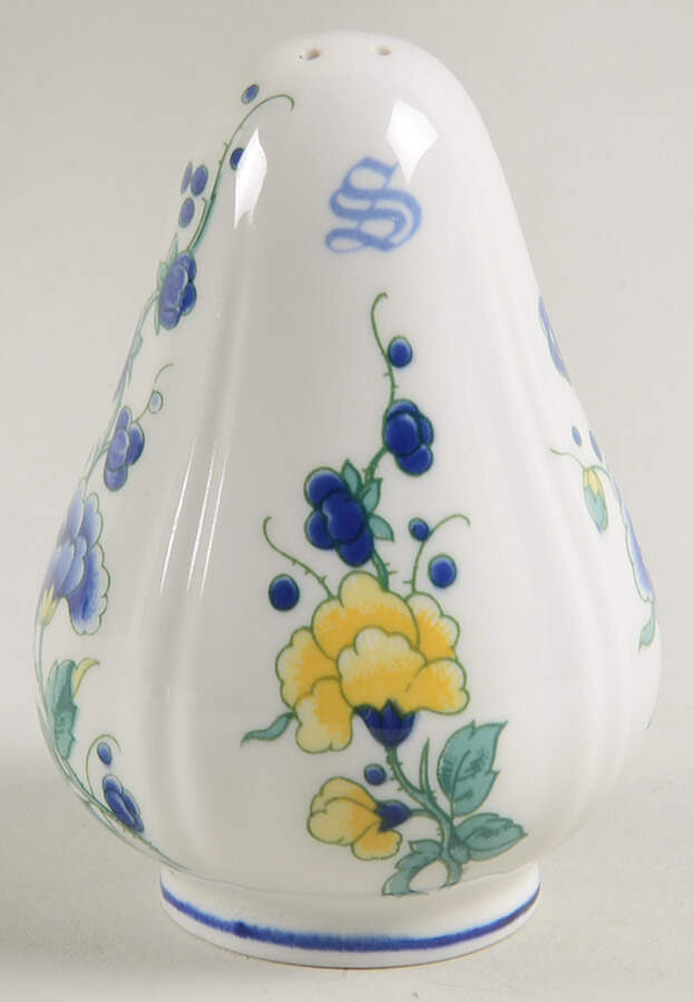 Phoenix Blau (Paneled Rim) Salt Shaker by Villeroy & Boch-1
