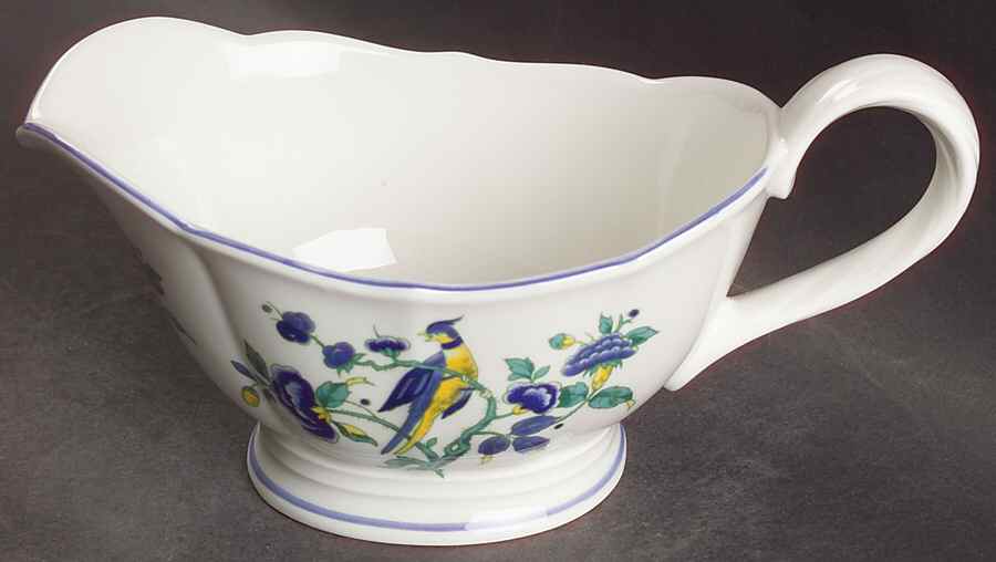 Phoenix Blau (Paneled Rim) Gravy Boat by Villeroy & Boch-1
