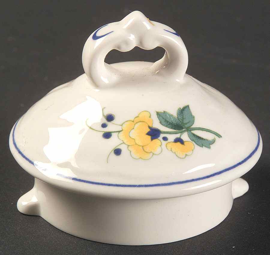 Phoenix Blau (Paneled Rim) Lid for Mini Teapot by Villeroy & Boch-1