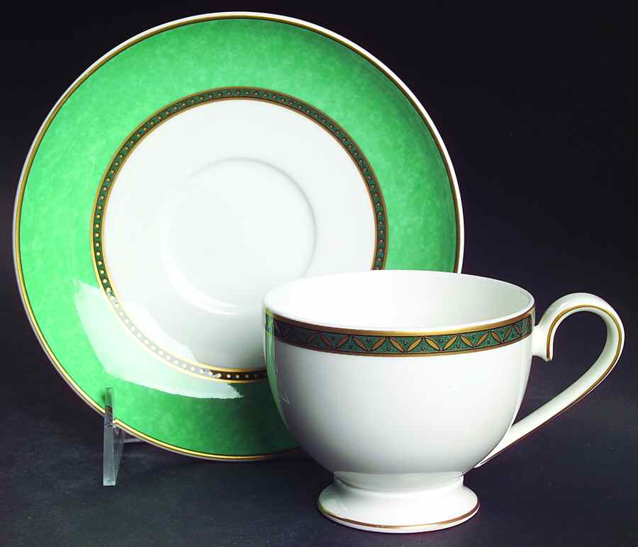 Philadelphia Footed Cup & Saucer Set by Villeroy & Boch-1