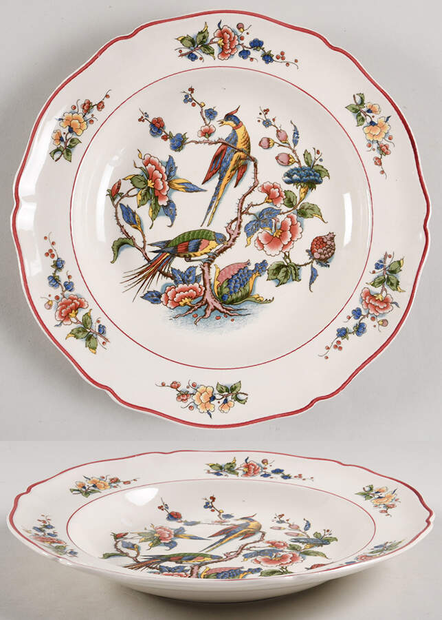 Phoenix (Multicolor) 10" Individual Pasta Bowl by Villeroy & Boch-1