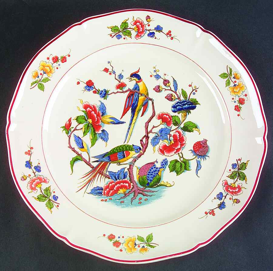 Phoenix (Multicolor) 12" Chop Plate (Round Platter) by Villeroy & Boch-1