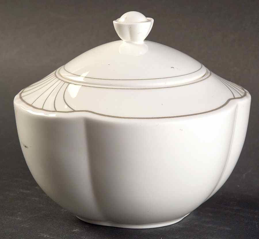 Piano Sugar Bowl & Lid by Villeroy & Boch-1