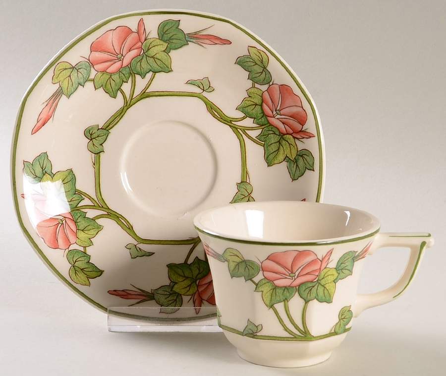 Piccadilly Flat Demitasse Cup & Saucer Set by Villeroy & Boch-1