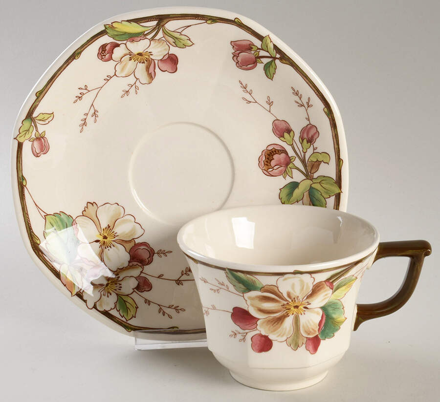 Portobello Oversized Cup & Saucer Set by Villeroy & Boch-1